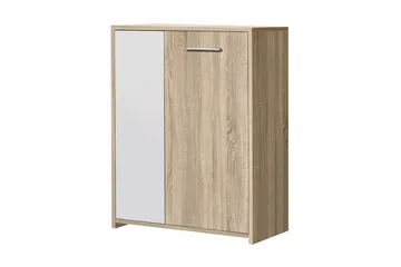 Turino Väggskåp 60x67 cm - Vit - Förvaring - Garderober & garderobssystem