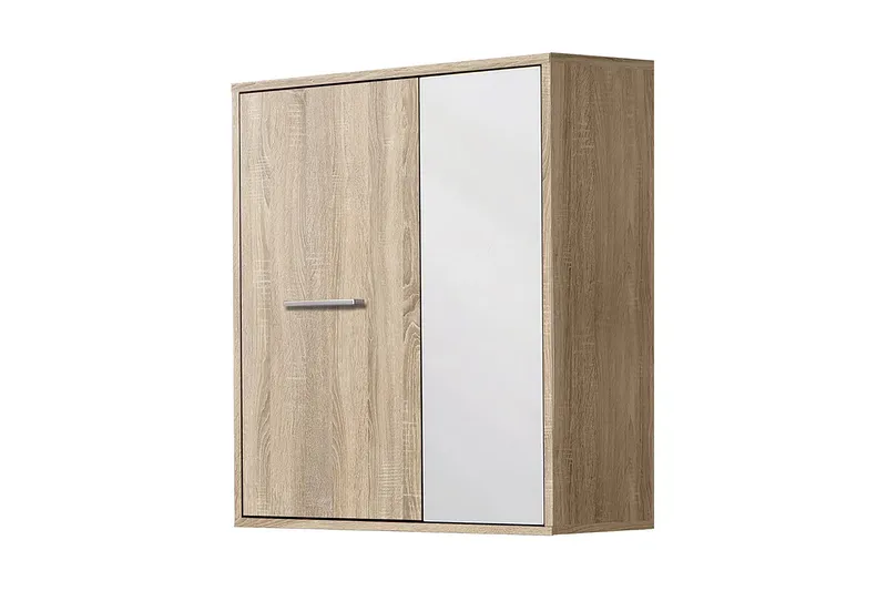 Turino Väggskåp 60x67 cm - Vit - Förvaring - Garderober & garderobssystem