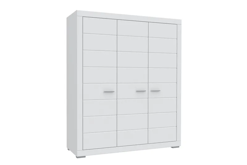 Uzayr Garderob 166x198 cm, Vit