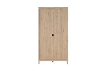Vallvidera Garderob 102x199 cm - Ljusbrun - Förvaring - Garderober & garderobssystem
