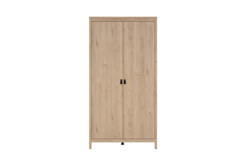 Vallvidera Garderob 102x199 cm - Ljusbrun - Förvaring - Garderober & garderobssystem