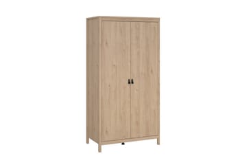 Vallvidera Garderob 102x199 cm - Ljusbrun - Förvaring - Garderober & garderobssystem
