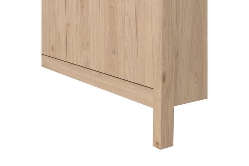 Vallvidera Garderob 102x199 cm - Ljusbrun - Förvaring - Garderober & garderobssystem