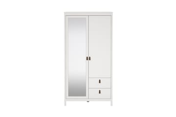 Vallvidera Garderob 102x199 cm - Vit - Förvaring - Garderober & garderobssystem