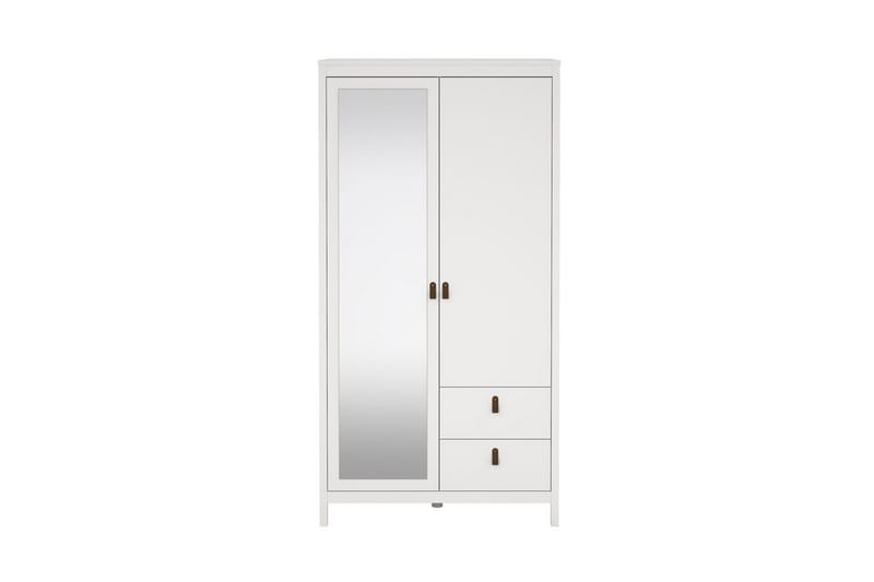 Vallvidera Garderob 102x199 cm - Vit - Förvaring - Garderober & garderobssystem