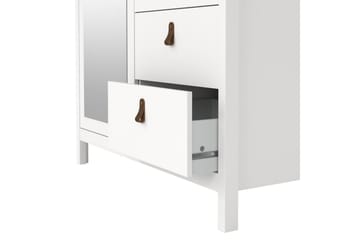 Vallvidera Garderob 102x199 cm - Vit - Förvaring - Garderober & garderobssystem