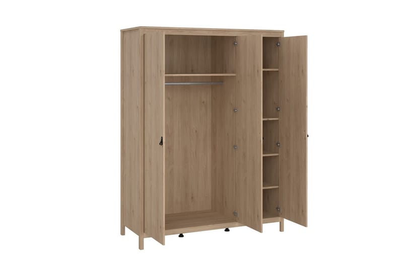 Vallvidera Garderob 150x199 cm - Natur - Förvaring - Garderober & garderobssystem