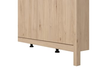 Vallvidera Garderob 150x199 cm - Natur - Förvaring - Garderober & garderobssystem