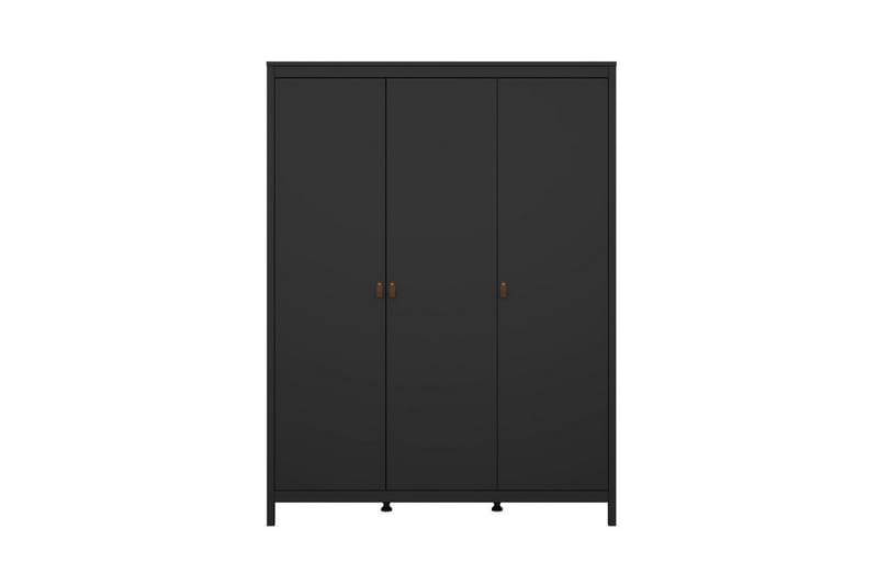 Vallvidera Garderob 150x199 cm - Svart - Förvaring - Garderober & garderobssystem