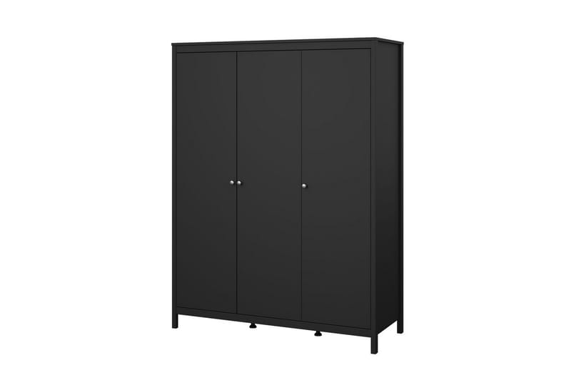 Vallvidera Garderob 150x199 cm - Svart - Förvaring - Garderober & garderobssystem