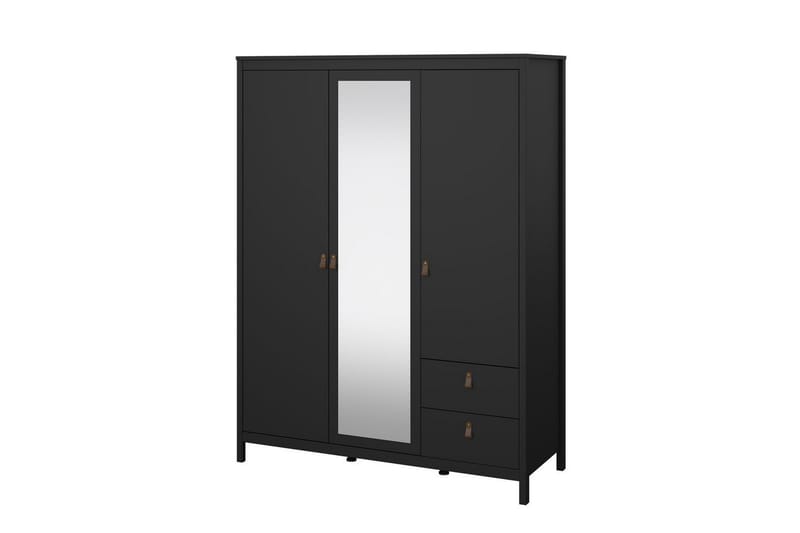 Vallvidera Garderob 150x199 cm - Svart - Förvaring - Garderober & garderobssystem