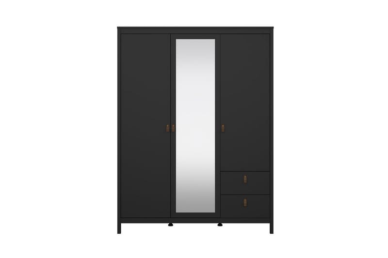 Vallvidera Garderob 150x199 cm - Svart - Förvaring - Garderober & garderobssystem