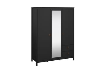 Vallvidera Garderob 150x199 cm - Svart - Förvaring - Garderober & garderobssystem