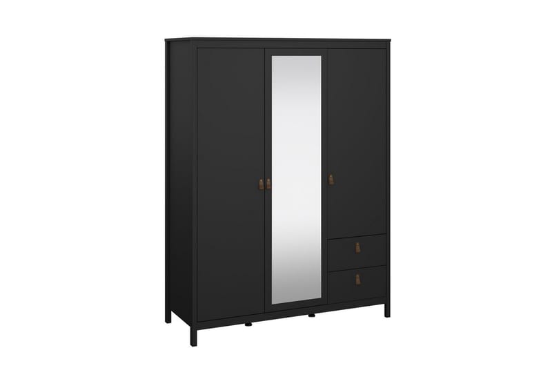 Vallvidera Garderob 150x199 cm - Svart - Förvaring - Garderober & garderobssystem