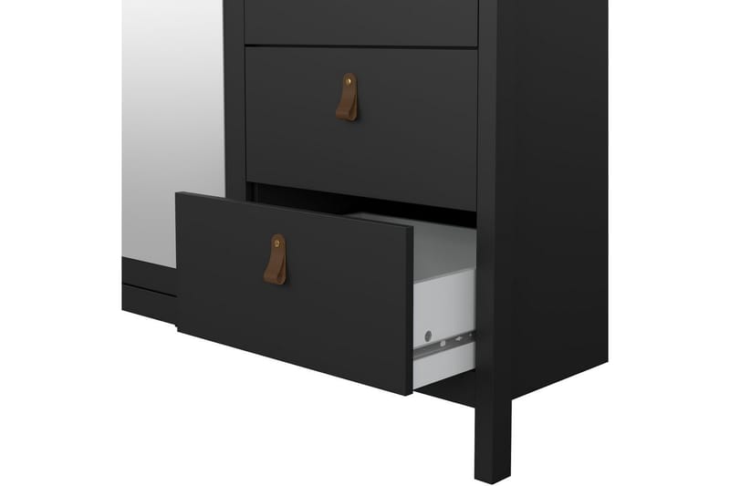 Vallvidera Garderob 150x199 cm - Svart - Förvaring - Garderober & garderobssystem