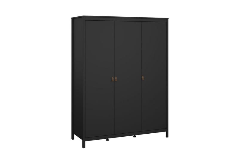 Vallvidera Garderob 150x199 cm - Svart - Förvaring - Garderober & garderobssystem
