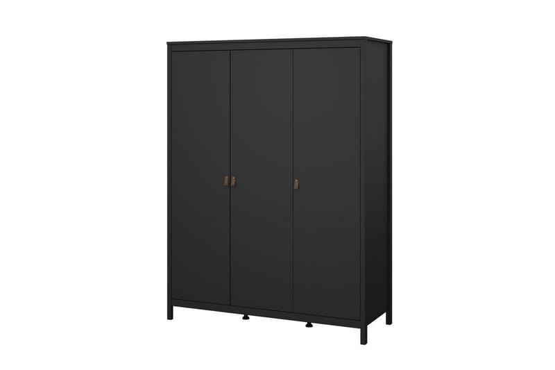 Vallvidera Garderob 150x199 cm - Svart - Förvaring - Garderober & garderobssystem