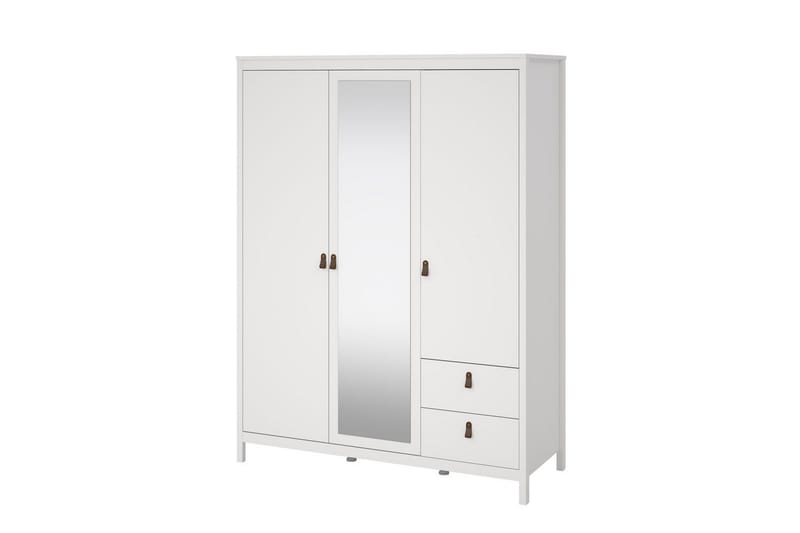 Vallvidera Garderob 150x199 cm - Vit - Förvaring - Garderober & garderobssystem