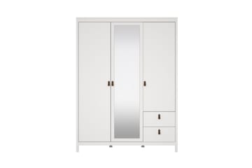 Vallvidera Garderob 150x199 cm - Vit - Förvaring - Garderober & garderobssystem