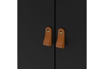 Vallvidera Garderob 58x150 cm - Svart - Förvaring - Garderober & garderobssystem