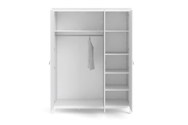 Vallvidera Garderob 58x150 cm - Vit - Förvaring - Garderober & garderobssystem