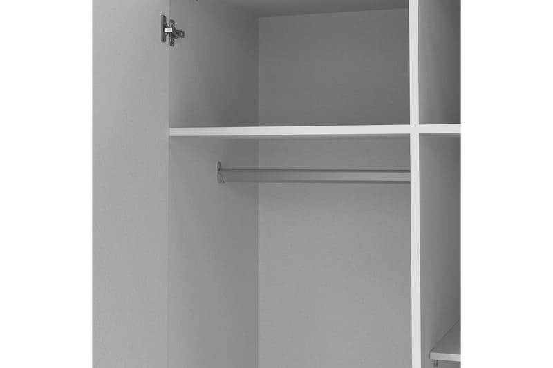 Vandana Garderob 99x200 cm - Vit - Förvaring - Garderober & garderobssystem