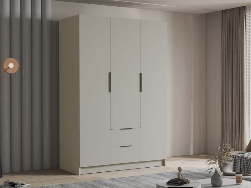 Varros Garderob 150x216 cm - Beige - Förvaring - Garderober & garderobssystem