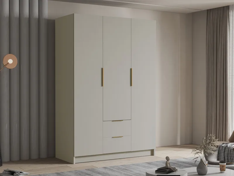 Varros Garderob 150x216 cm - Beige - Förvaring - Garderober & garderobssystem