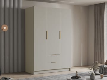 Varros Garderob 150x216 cm - Beige - Förvaring - Garderober & garderobssystem