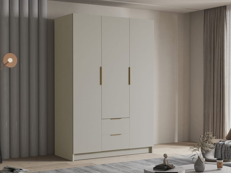 Varros Garderob 150x216 cm - Beige - Förvaring - Garderober & garderobssystem