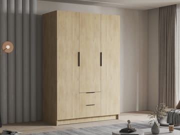 Varros Garderob 150x216 cm - Brun - Förvaring - Garderober & garderobssystem