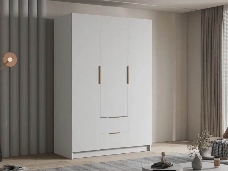 Varros Garderob 150x216 cm i Trä - Vit - Förvaring - Garderober & garderobssystem