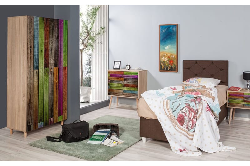 Vellavie Garderob Regnbågspanel - Flerfärgad - Förvaring - Garderober & garderobssystem