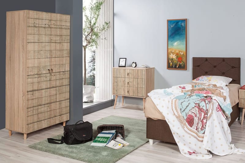 Vellavie Garderob Panel - Brun - Förvaring - Garderober & garderobssystem