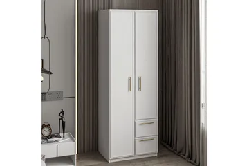 Vespera Garderob 60x171,8 cm - Vit - Förvaring - Garderober & garderobssystem