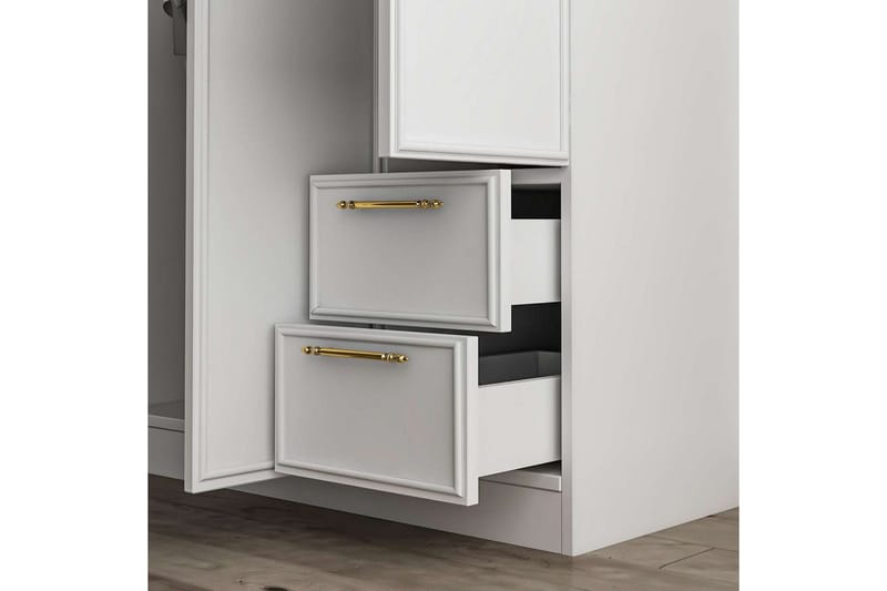 Vespera Garderob 90x171,8 cm - Vit - Förvaring - Garderober & garderobssystem