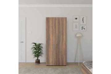 Vornic Garderob 90x210 cm - Valnöt - Förvaring - Garderober & garderobssystem