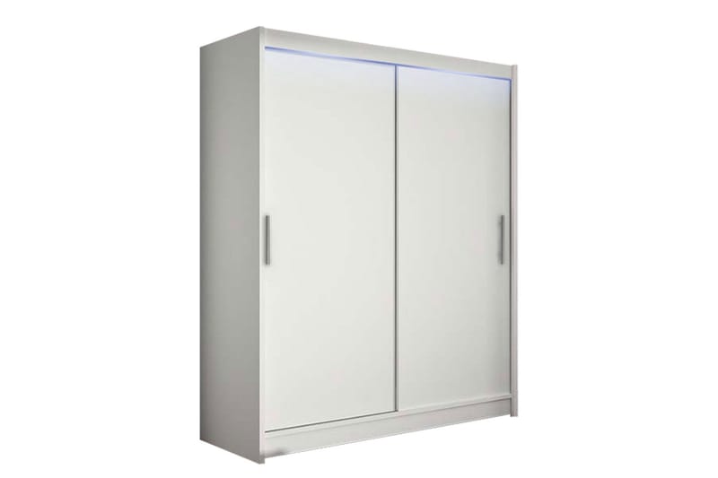 Westa Garderob 150x58x200 cm - Vit - Förvaring - Garderober & garderobssystem