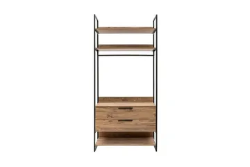 Witonia Garderob 104x52 cm - Natur - Förvaring - Garderober & garderobssystem