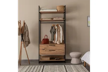 Witonia Garderob 104x52 cm - Natur - Förvaring - Garderober & garderobssystem