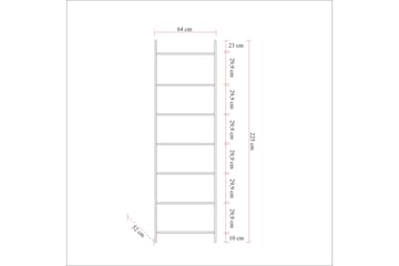 Witonia Garderob 64x52 cm - Natur - Förvaring - Garderober & garderobssystem