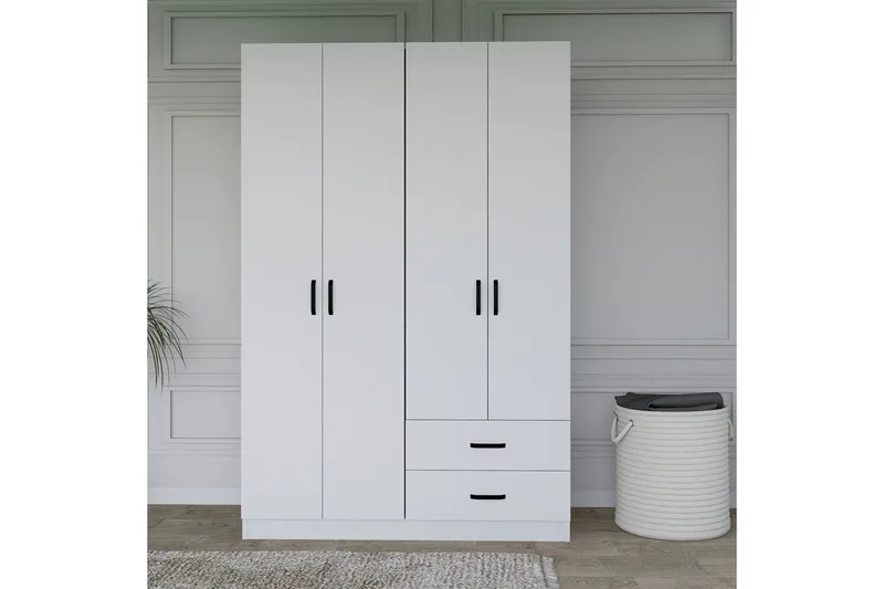 Yaman Garderob 120x180 cm, Mattvit