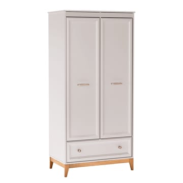 Zeylor Garderob 193 cm i Trä med Förvaring - Offwhite - Förvaring - Garderober & garderobssystem