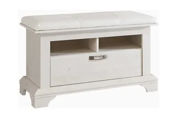 Casique Skoskåp 46x99 cm - Vit - Förvaring - Hallförvaring