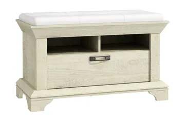 Casique Skoskåp 46x99 cm - Vit - Förvaring - Hallförvaring