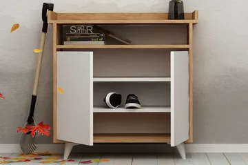 Mod Design Förvaringsskåp - Trä/Vit - Förvaring - Hallförvaring