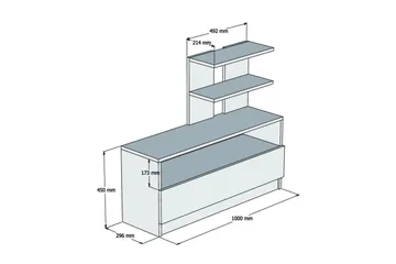 Puqa Design Skoförvaring - Valnöt - Förvaring - Hallförvaring