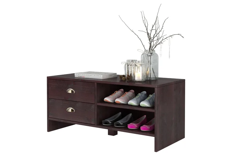 Redrocks Skobänk 45x100 cm, Natur