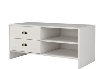 Redrocks Skobänk 45x100 cm - Vit - Förvaring - Hallförvaring