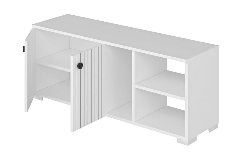 Skoskåp Violaceae 120x51,6 cm - Vit - Förvaring - Hallförvaring